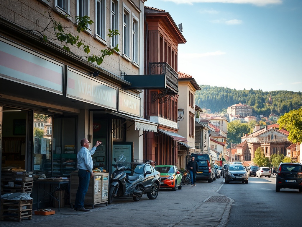 Mapa Lubania z zaznaczonymi inwestycjami dofinansowanymi z Funduszy Europejskich